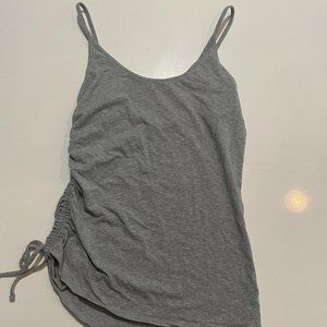 Sz 4 Heather Gray Asymmetrical Lululemon Tank Top